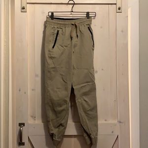 Men Under Armour Khaki Joggers